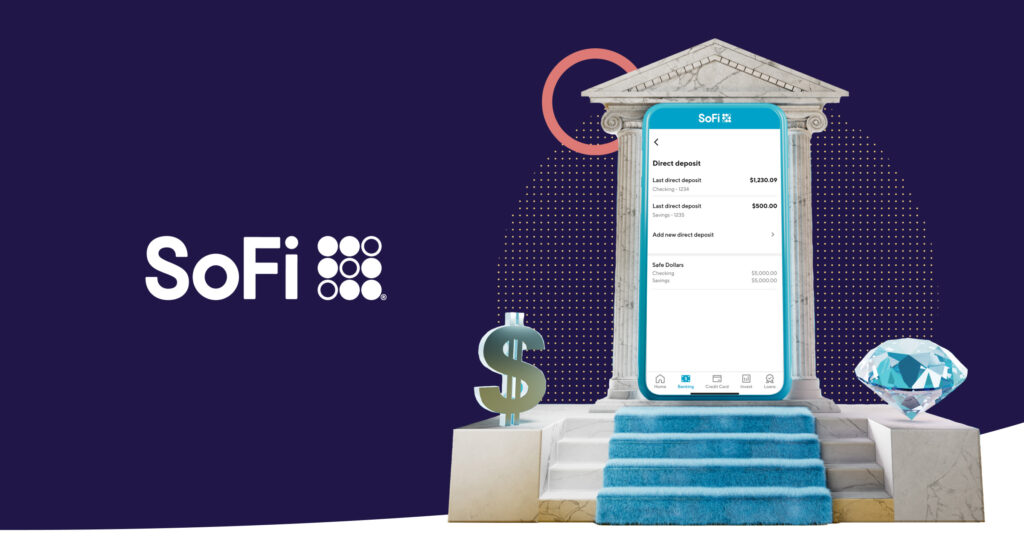 SoFi公式Direct Deposit画像