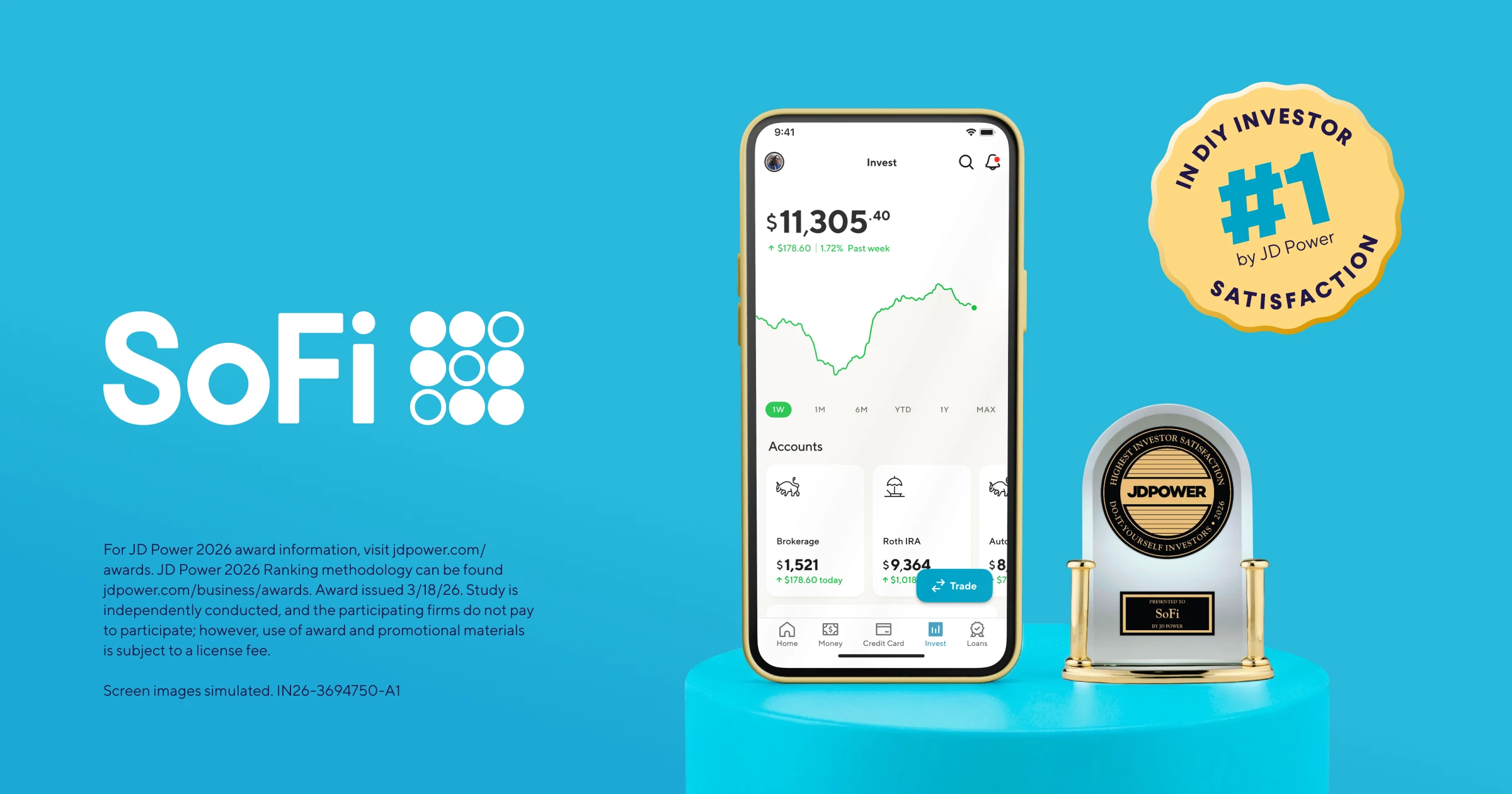 SoFi公式Invest画像